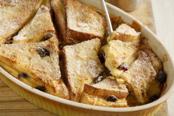 Bread and butter pudding,