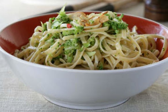 Broccoli pasta.