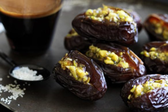 Stuffed dates.