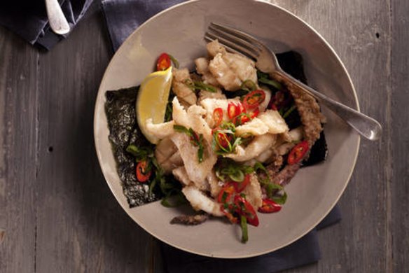 SALT AND PEPPER SQUID. Jill Dupleix TEN RECIPES YOU SHOULD MASTER f