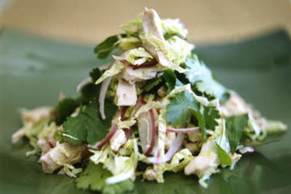 Chicken and cabbage salad