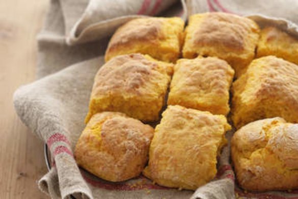 Pumpkin scones.