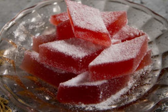 Campari and blood orange  jubes.