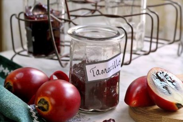 Good Living: Jane Strode
 Tamarillo chutney
 11th September 2012
 Photo: Steven Siewert
 Styling Berni Smithies