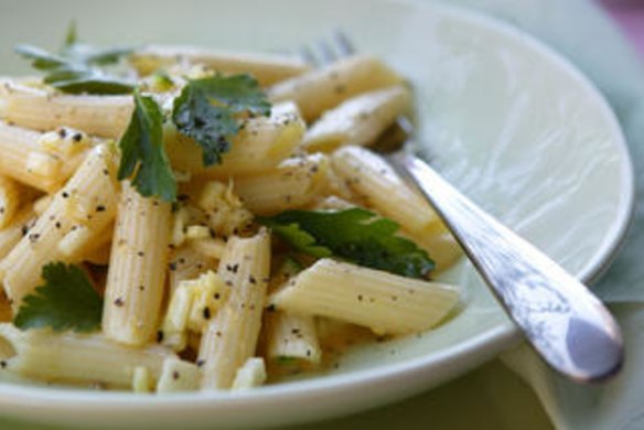 Zucchini Carbonara.