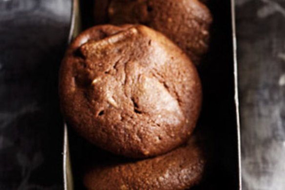 Triple chocolate cookies.