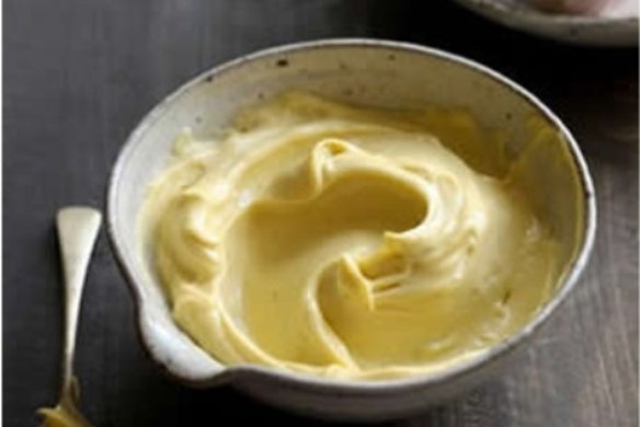 Roasted garlic aioli