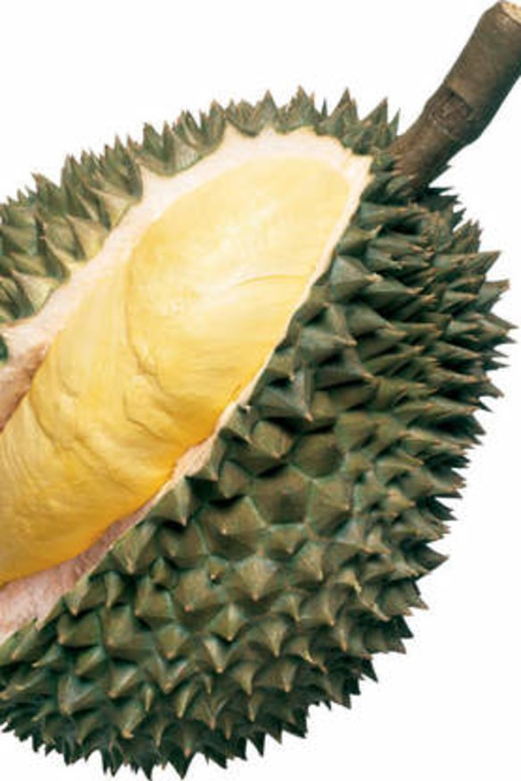 Intense: Durian is at its best this month.