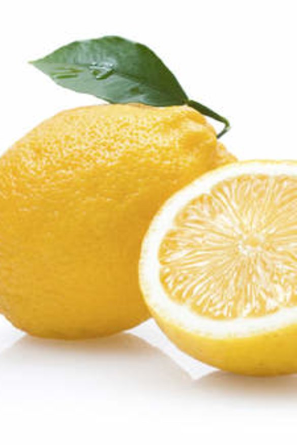 Must-have ingredient ... unwaxed lemons for citrus zest.