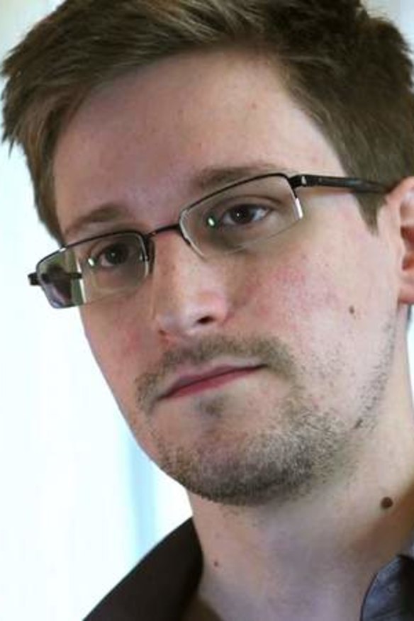 Edward Snowden: Leaked a secret US National Security Agency document.