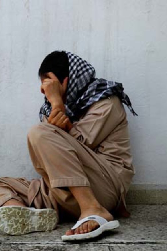 Rauf, lonely and living in anonymity and despair in a south Asian city.