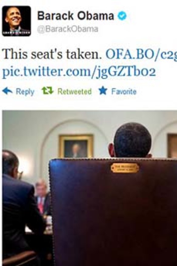 Team Obama gets in on the action.