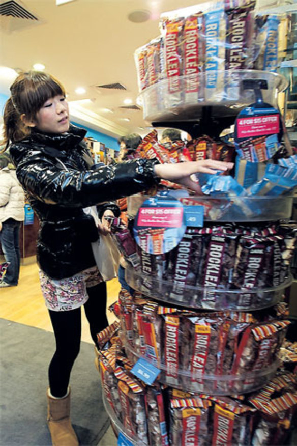 Rocky road: Darrell Lea faces pressure from confectionary imports.