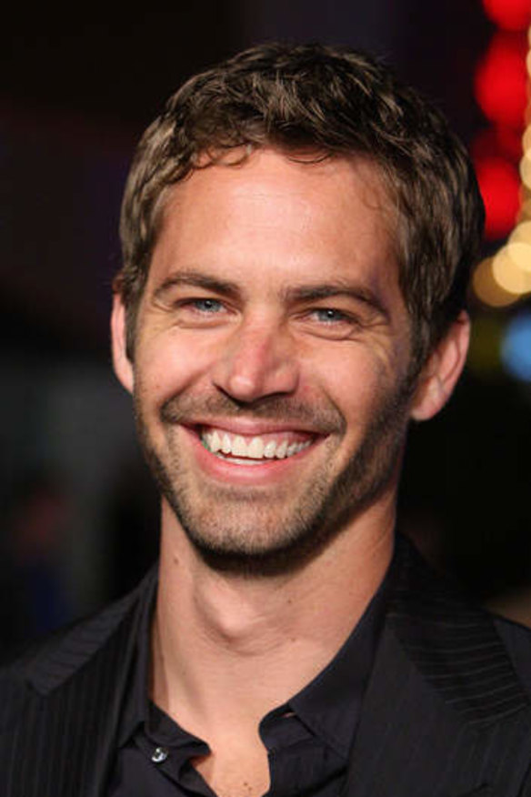 Actor Paul Walker.