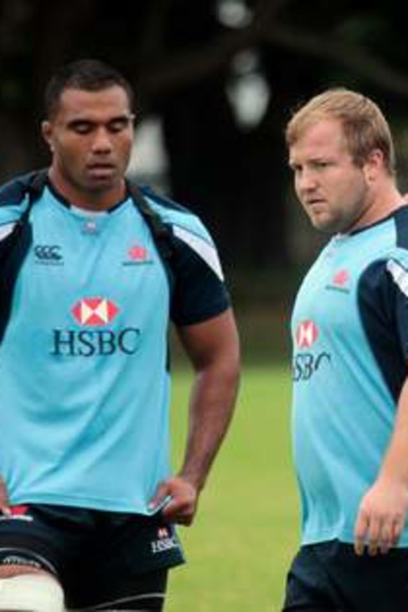 No more excuses: Veterans Wycliff Palu, Benn Robinson and Tatafu Polota-Nau are running out of time for a Super title.