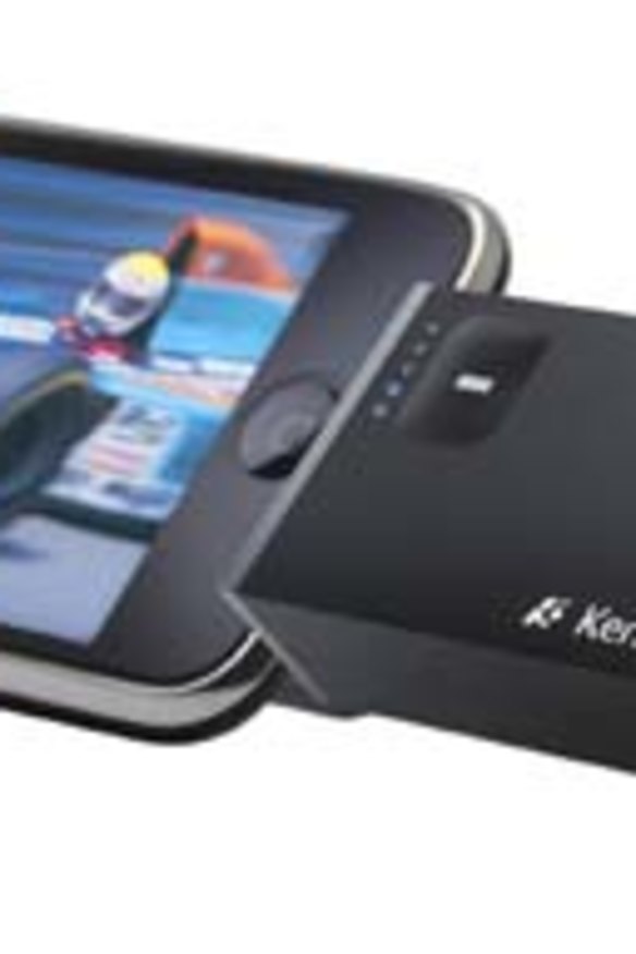 Kensington portable charger.