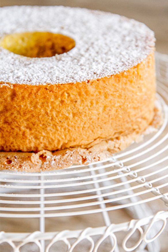 Almond bundt cake.