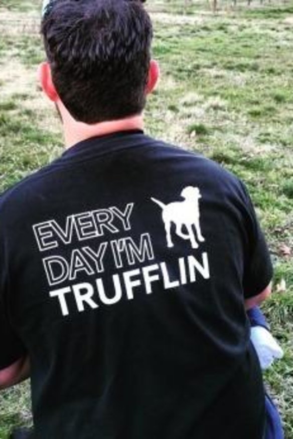 "Every Day I'm Trufflin" T-shirt, by Jayson Mesman.