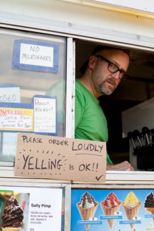 Doug Quint of Big Gay Ice Cream. 