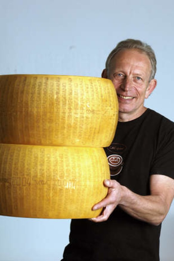Excited: Cheese guru Will Studd.