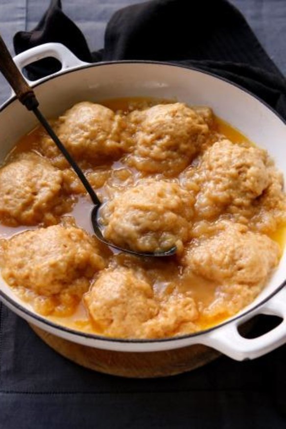 Nostalgic: Golden syrup dumplings