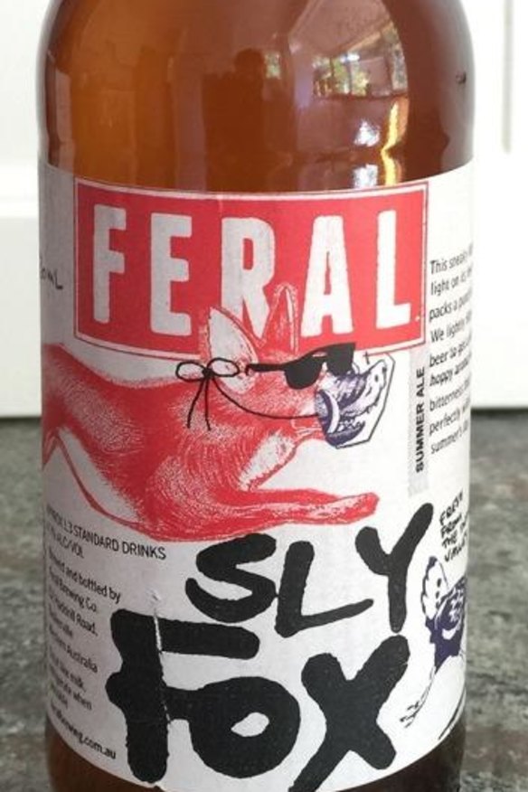 Feral Sly Fox Summer Ale.