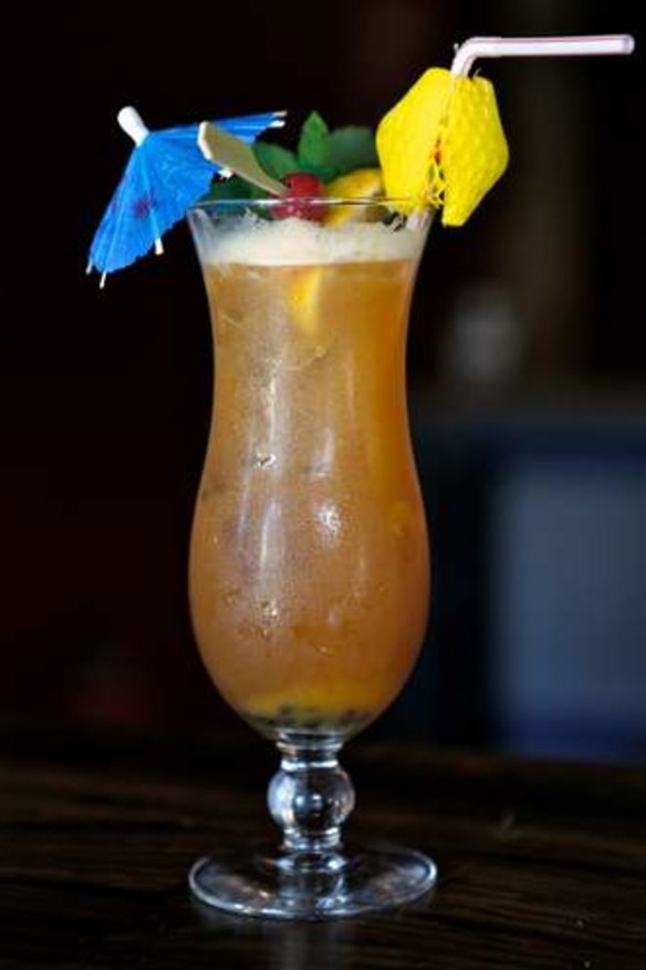Hurricane is a classic New Orleans cocktail.