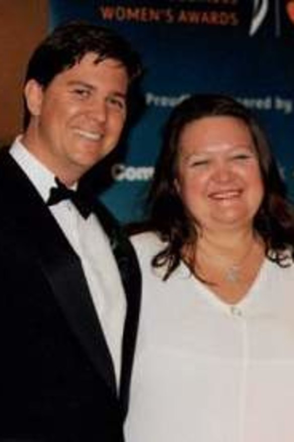 Rinehart stuns in family turnaround
