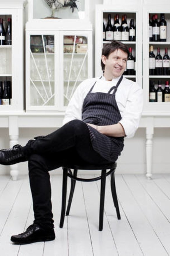 Cutler & Co. chef Andrew McConnell kicks back.