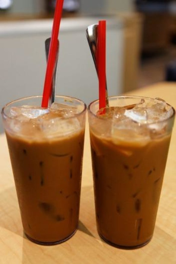 Sweet and cool: Vietnamese iced coffee.