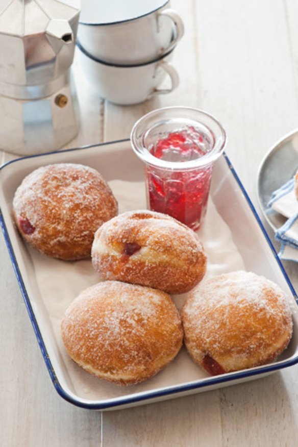 Jam doughnuts.