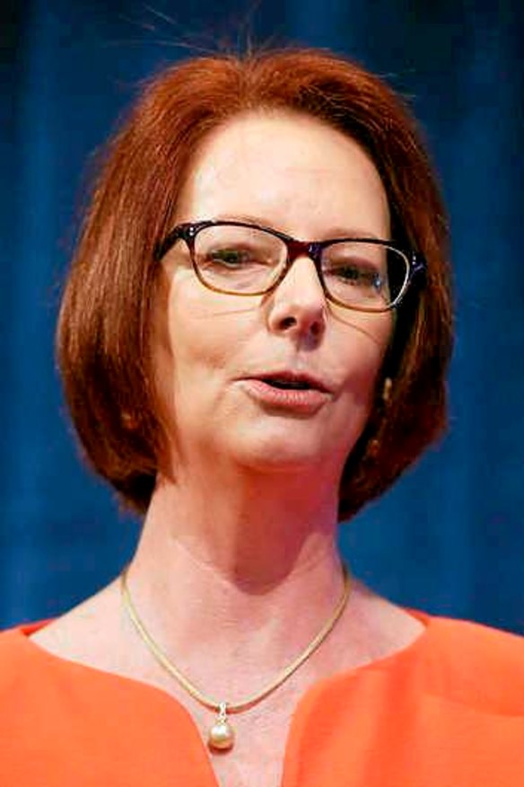 Former prime minister Julia Gillard.