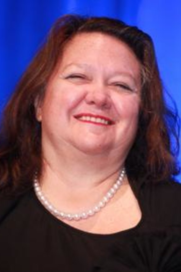 Media mogul: Gina Rinehart.