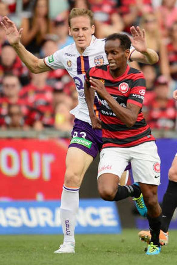 Dangerous: Youssouf Hersi.