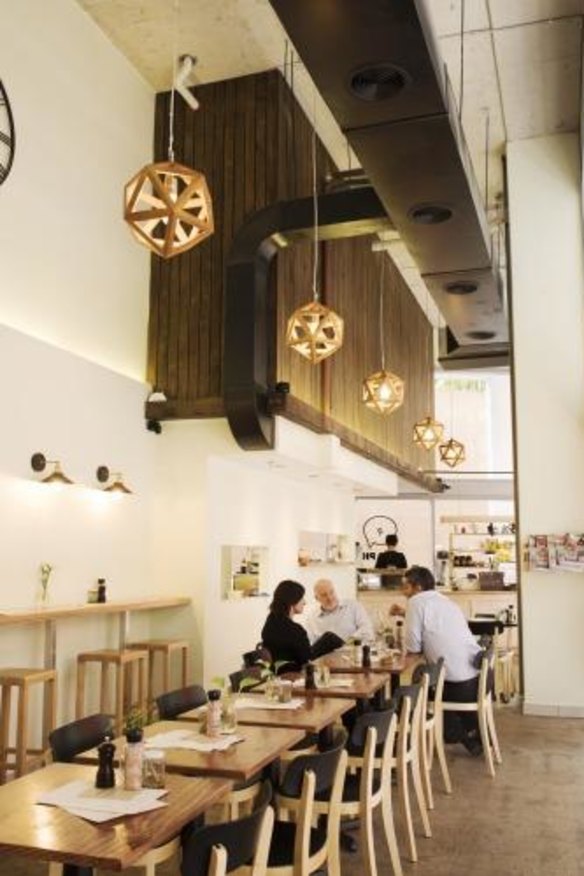 Blaq Pig cafe is tucked away in a secluded city corner.