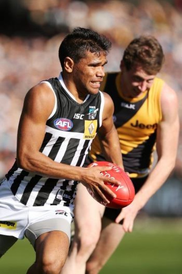 Port Adelaide smashes Richmond in elimination final