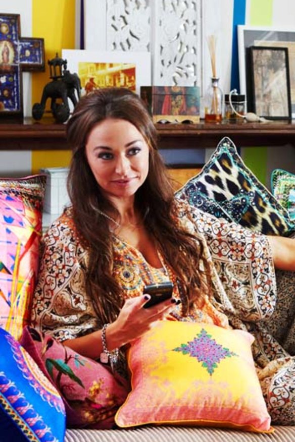 Robbed, again ... Camilla Franks.