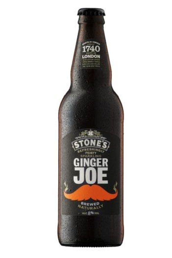 Ginger beer on steroids: Stones Ginger Joe.