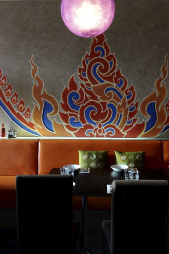 Thirst's decor is warm and modern.