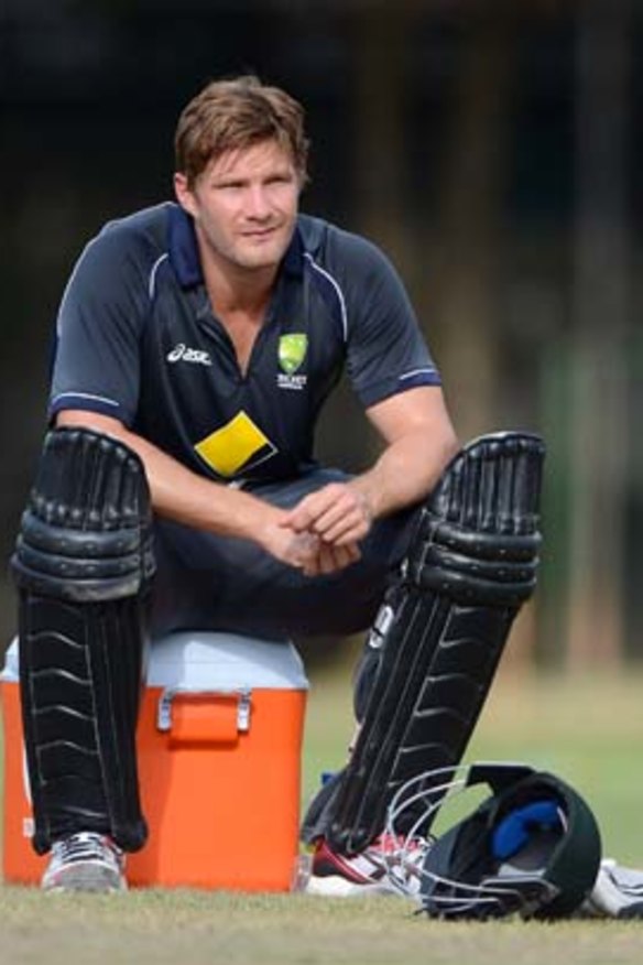 Focal point: Shane Watson.