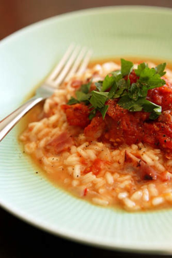 Risotto all'arrabbiata recipe