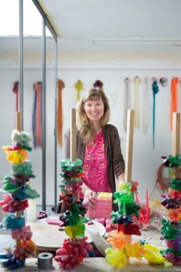 Sculptor Kate Rohde in collaboration with Romance Was Born