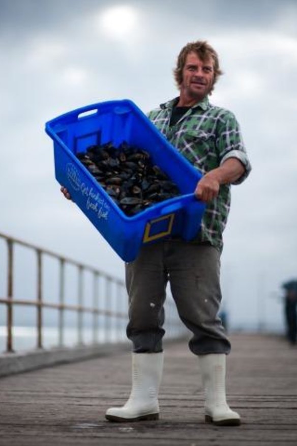 Mussel farmer Michael "Harry" Harris  is concerned what the consequences might be of mussels he has not grown being passed off as his.
