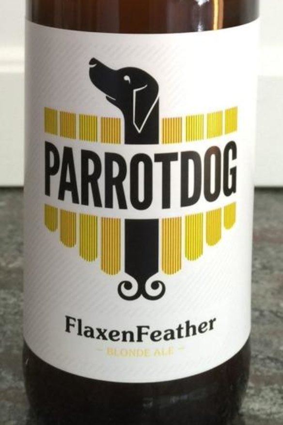 ParrotDog Flaxen Feather Blonde Ale.