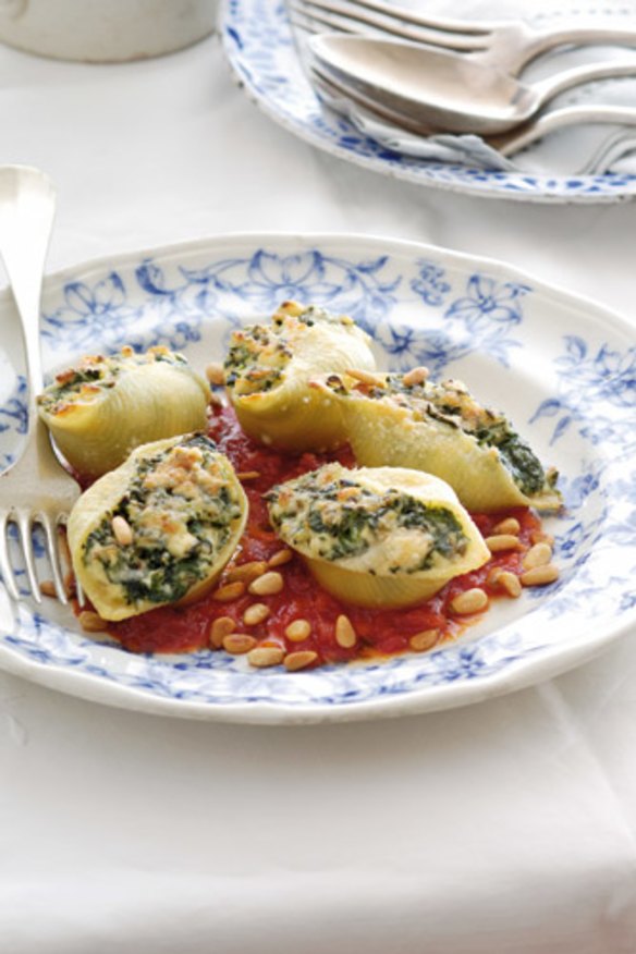 And Ricotta Cheese Spinach Mushroom Ricotta Pasta Bake Spinach And