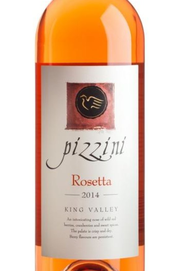 Pizzini King Valley Rosetta Sangiovese Rosé 2014 $17-$19