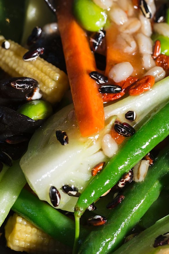 Oriental Teahouse: mixed vegetables.