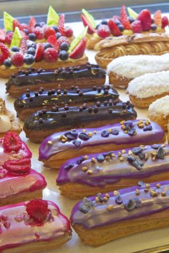 Spoilt for choice: Eclairs for every tastebud.
