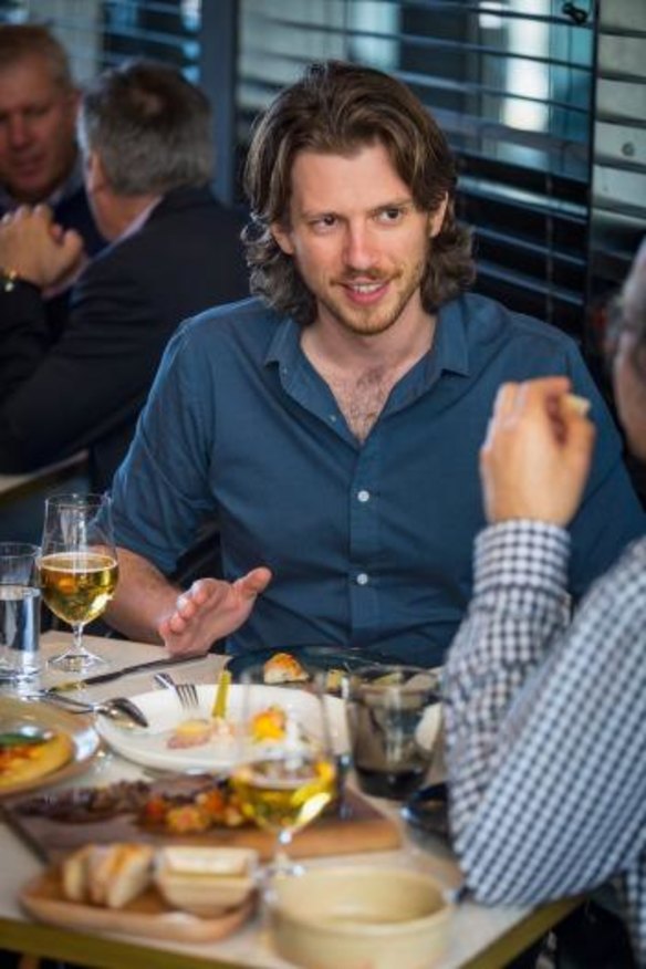 Lunch with TV writer and actor Dario Russo