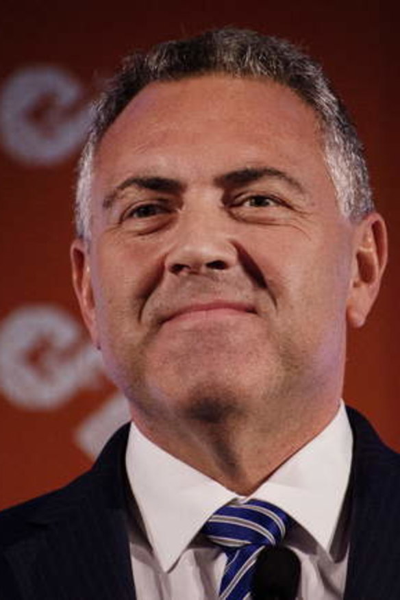 Treasurer Joe Hockey.